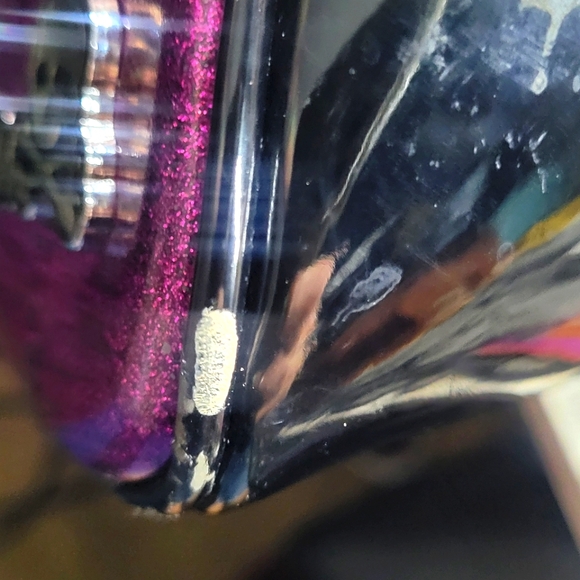 Rare Sourpuss purple sparkle spiderweb purse - Picture 7 of 7